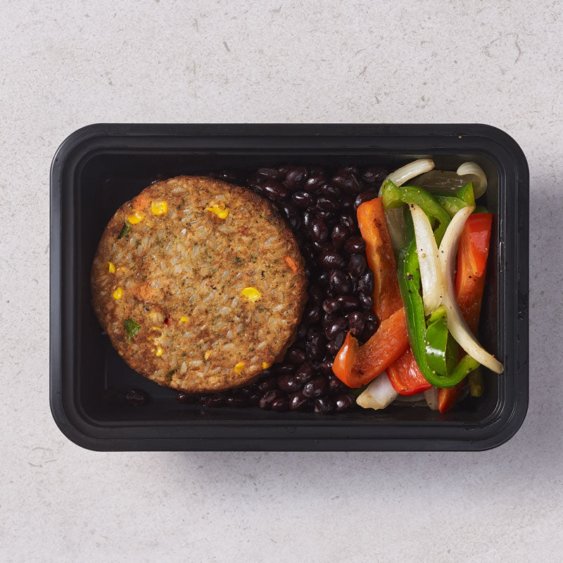Veggie Garden Patty Meal (Vegetarian)
