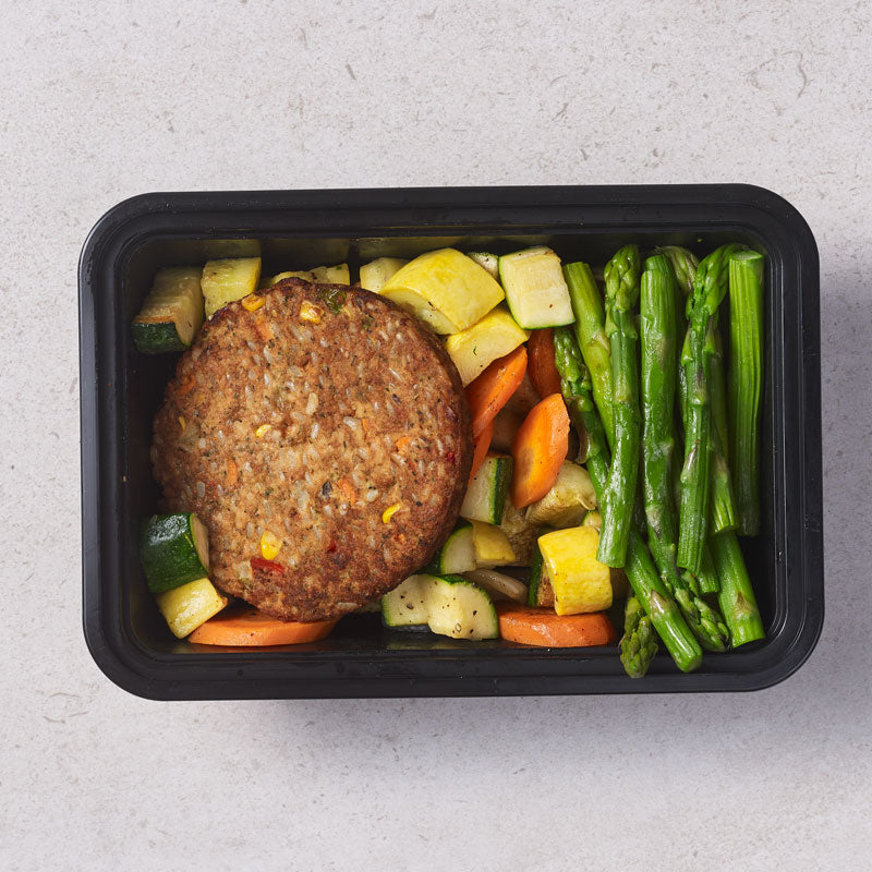 Veggie Garden Patty Meal (Vegetarian)